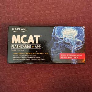 Kaplan MCAT Flashcards- 3rd Edition